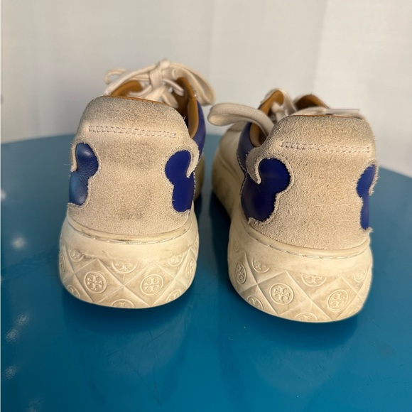 Tory Burch Cream and White Sneakers - Picture 3 of 8